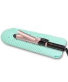 Heat Resistant Mat for Curling Iron, Flat Iron Silicone Mat Pouch for Hair Straightener, Portable Travel Curling Iron Holder for Crimping Iron, Curling Wand, Waving Iron and Hot Hair Styling Tools - Buy Online on SooperMarket.com
