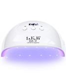 72W UV Nail Lamp for Gel Nails LKE LED Nail Dryer with Timer & Auto Sensor | Professional Nail Art Tools - Buy Online on SooperMarket.com