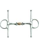 Shop Sprenger Full Cheek Snaffle 4125614556 with Copper Roller - Premium Stainless Steel 56 | International Shipping Available - Buy Online on SooperMarket.com