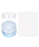 Stamper Seal Silicone Head Transfer Tool for Nail Art - Transparent Cap Stamping Tool for Perfect Manicures | Shop Internationally - Buy Online on SooperMarket.com