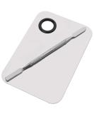 Miamay 6x4 Inches Stainless Steel Makeup Palette with Spatula Tool - Buy Online on SooperMarket.com