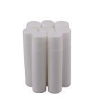 Buy HugeStore 5ML White Empty Plastic Lip Balm Tubes - 50pcs Lipstick Containers with Caps for eCommerce Shipping Worldwide - Buy Online on SooperMarket.com