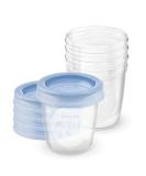 Philips Avent Reusable Breast Milk Storage Cups (5 x 180 ml) transparent 5 Count (Pack of 1) - Buy Online on SooperMarket.com