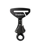 Truelove Car Seat Belt Safety Buckle Lock Fit Pet Harness Dog or Cat Car Travel Portable Lightweight (Black Unisize) Unisize Black - Buy Online on SooperMarket.com