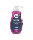 Veet Expert Hair Removal Cream Removes Stubborn Hair All Skin Types 400ml each Shea Butter Suitable for Arms Legs Underarms & Bikini 48 Hour Skin Hydration Effective in 2 Mins 400 ml (Pack of 1) - Buy Online on SooperMarket.com
