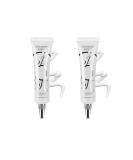 LOKFAR 2 Pack Matte Eyeshadow Primer for Oily Lids - White Eyeshadow Base for Long Lasting & Crease-free Eye Makeup - Waterproof & Smudge-proof Formula - Set A (0# White) - Buy Online on SooperMarket.com