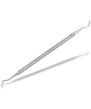 Corner lifter foot care instrument double instrument nail lifter middle ends - stainless steel - 17 cm - Buy Online on SooperMarket.com