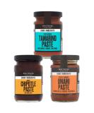 Food Paste Bundle with Cooks Ingredients Tamarind Paste 100g Smoky Chipotle Paste 95g and Umami Paste 95g (3 Pack) - Buy Online on SooperMarket.com