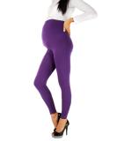 FUTURO FASHION Women's Maternity Cotton Leggings - Size 8-22, Violet - Buy Online on SooperMarket.com