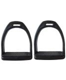 LYXMY Horse Stirrups 1 Pair Lightweight Wide Track Horse Riding Stirrup with Non-slip Rubber Pad Equestrian Supplies for CHIldren or Adults - Buy Online on SooperMarket.com