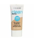 COVERGIRL Clean Matte BB Cream For Oily Skin  Light/Medium 530  (Packaging May Vary) Water-Based Oil-Free Matte Finish BB Cream  1 Fl Oz (1 Count) Light/Medium - 530 1 Fl Oz (Pack of 1) - Buy Online on SooperMarket.com