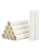12 Pack White Cardboard Tubes for DIY Crafts - 1.7 x 10 Inches - Empty Paper Towels Rolls for Art Projects - Buy Online on SooperMarket.com