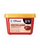 Chung Jung One O'Food Medium Hot Pepper Paste Gold (Gochujang), Chili Paste, Korean Traditional Sunchang Brown Rice Red Pepper Paste, No Corn Syrup 1.1lb, Medium Hot (500g) Gochujang 1.1 Pound (Pack of 1) - Buy Online on SooperMarket.com