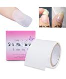 Nail Repair Kit - Self Adhesive Silk Wrap for Strong Nail Protection and Extension - Salon Quality DIY Nail Art Tool - Buy Online on SooperMarket.com