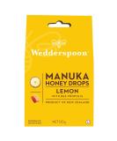Wedderspoon Natural Manuka Honey Drops Lemon (20 Drops per Box) - Buy Online on SooperMarket.com