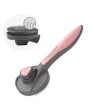 PAKEWAY Cat Dog Grooming Brush, Kitten Slicker Brush, Pet Self Cleaning Shedding Brush Massage Combs for Cats and Dogs with Short, Medium & Long Hair Pink - Buy Online on SooperMarket.com