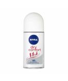 Nivea Dry Comfort Anti-Transpirant Roll-On 50ml - Long-Lasting Sweat Protection - Buy Online on SooperMarket.com