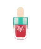 Etude House Dear Darling Water Gel Tint Ice Cream (RD307 Watermelon Red) (21AD)| Vivid High-Color Lip Tint with Minerals from Soap Berry Extract to Moisture Your Lips RD307 Watermelon Red (21AD) - Buy Online on SooperMarket.com