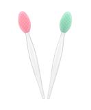 Silicone Lip Brush Tool Lip Brush for Smoother and Fuller Lip Appearance (2 pcs, Mix) 2 Count (Pack of 1) Mix - Buy Online on SooperMarket.com