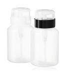 Nail Polish Remover Pump Dispenser Set - 2 Pack 200ml Lockable Alcohol Dispenser for Makeup Remover - YAMYONE - Buy Online on SooperMarket.com