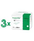 Bambibo Baby Diapers Size 1 (2-4kg) - Organic Cotton Disposable Diapers with Umbilical Neckline 84 Pieces - International Shipping Available - Buy Online on SooperMarket.com