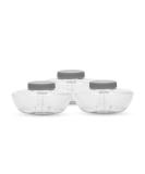 Elvie Pump Bottles Set - 3 High-Quality Reusable 150ml Breast Milk Storage Containers - International Shipping Available - Buy Online on SooperMarket.com