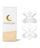 Moonjax Silicone Baby Teething Toys - Baby teether for Infants, Toddlers, Newborns, CPSIA Certified | Dishwasher, Sterilizer, and Freezer Safe | Made in the USA Clear - Buy Online on SooperMarket.com
