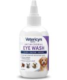 Vetericyn Plus All Animal Eye Wash. Safe and Effective Solution to Flush Irritated Eyes, Great for Daily Eye Care, Helps Relieve Pink Eye and Allergies Symptoms. Safe for All Animals (3 oz/89 mL) - Buy Online on SooperMarket.com