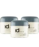 Idhair Extreme Titanium Mudwax - Strong Hold & Shine for Short Hair | Paraben-Free | 3 x 100ml Pack - Buy Online on SooperMarket.com