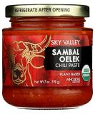 Sky Valley Sambal Oelek Paste, 7 Ounce, 1-Pack (USDA Organic, Whole30 Approved, Vegan, Gluten Free) - Buy Online on SooperMarket.com