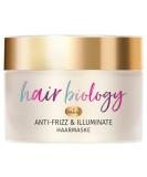 Hair Biology Haarmask Anti-Frizz & Illuminate 160ml for unruly or dry and colored hair menopause menopause hair care - Buy Online on SooperMarket.com