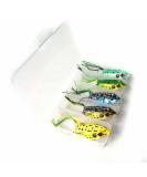 LENPABY 5pcs Frog Lure Ray Frog Topwater Fishing Crankbait Lures/Artificial Soft Bait 5.5CM 8G Soft Tube Bait ,Especially for Bass Snakehead ,Freshwater Soft Bai Musky Tackle Box Spitted weedless bas - Buy Online on SooperMarket.com