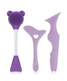 Buy WLLHYF 3PCS Eyeliner Template Silicone Tool Set - 5-in-1 Reusable Eye Makeup & Protection Pads for Perfect Wings - Buy Online on SooperMarket.com