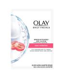 Olay Daily Facials, Daily Clean Makeup Removing Facial Cleansing Wipes, 5-in-1 Water Activated Cloths, Exfoliates, Tones and Hydrates Skin, 66 count Daily Hydrating Facial Dry Cloths - Buy Online on SooperMarket.com