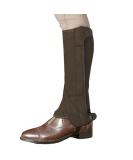 Ovation Elite Dark Brown X-Small Half Chaps - Premium Quality - Buy Online on SooperMarket.com