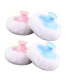 4pcs Baby Powders Set: Cornstarch Baby Powder, Bath Sponge, Large Powder Puff - Healeved - Buy Online on SooperMarket.com