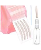 Eyelid Tape Invisible Eye Stickers Portable Breathable Natural Invisible Single Sided Double Eyelid Tape Self-Adhesive Eyelid Stickers Instant Eye Lift Strips With Y Fork (B) - Buy Online on SooperMarket.com