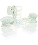 Conair Hot Roller Super Clips White - Set of 10 - Buy Online on SooperMarket.com