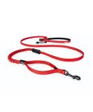 Ezydog Jogging Leash for Small & Medium Dogs - Reflective & Elastic Bungee - 210cm Red | Perfect Running Gear for Dog Owners - Buy Online on SooperMarket.com