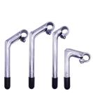 SENQI 22.2 x 225 x 4mm Gooseneck Stem | Aluminum Alloy with Teeth | BSB040 Silver - Buy Online on SooperMarket.com