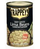 Trappey's Baby Green Lima Bean with Bacon 15.5oz - Pack of 6 - Buy Online on SooperMarket.com