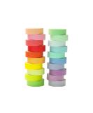 Baijixin Washi Tape Set 20 Rolls - 15mm Rainbow Colors Washi Masking Tape Decorative Tape for Bullet Journal  Planner  DIY Arts & Crafts  Scrapbooking  Gift Wrapping  Holiday Decoration Rainbow 15mm -20 Rolls - Buy Online on SooperMarket.com