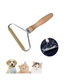 Portable Lint Remover Non-Damaging Pet Hair Cleaner & Clothes Fuzz Shaver for Rugs Couch and Furniture - Reusable Brown Carpet Scraper - Buy Online on SooperMarket.com