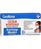 Soft Disposable 3-Ply Earloop Masks - 99% Bacterial Filtration Fluid Resistant Breathable - 20 Count - Buy Online on SooperMarket.com