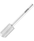 USA Pana 332 Safety Nail Carbide - Smooth Round Top Large Barrel Head for Electric Dremel Drill Machine - Grit Size: (4XC 3XC 2XC XC C M F XF) (Medium (M) SILVER) Medium Large Barrel - Silver - Buy Online on SooperMarket.com