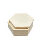 12x14 in Wood Panel Boards Wooden Hexagon Shaped Canvas for Painting Crafts(6 Pieces) - Buy Online on SooperMarket.com