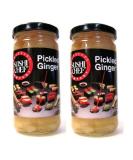 Sushi Chef Pickled Ginger - Pack of 2 Jars | High Quality Japanese Condiment - Buy Online on SooperMarket.com