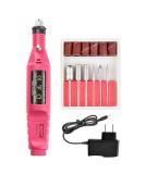 JacobsParts Electric Nail Drill Kit - Portable Pink Manicure & Pedicure Machine - Buy Online on SooperMarket.com