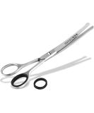 Exclusive fur scissors paw scissors curved hair scissors dog hair scissors (16.0 cm) - Buy Online on SooperMarket.com