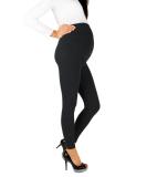 FUTURO FASHION Maternity Leggings | Full Ankle Length Cotton Pants | Belly Support | Size 8-22 | Graphite - Buy Online on SooperMarket.com